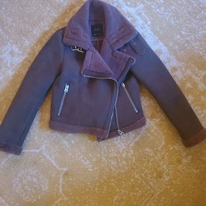 Zara Faux Shearling Coat, brand new!
